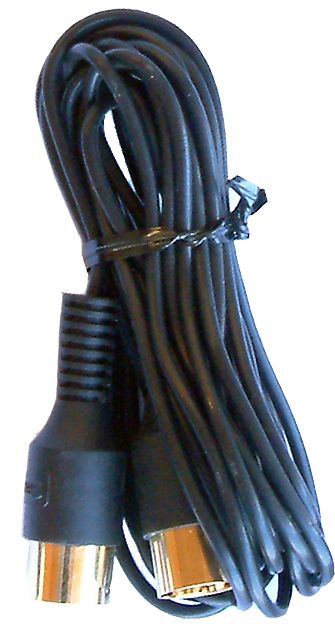 Aansluitkabel PL4  8 polig Din [male/male] 5 mtr.
