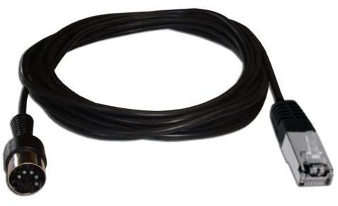 Aansluitkabel PL8  RJ45 - 5 polig DIN [male] 1,8 mtr.