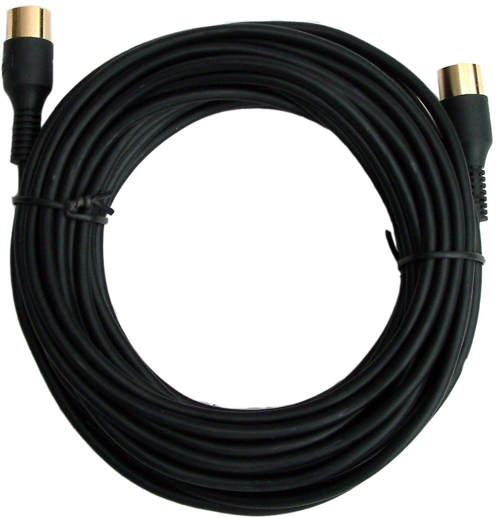 Aansluitkabel PL8  8 polig Din [male/male] 7 mtr.