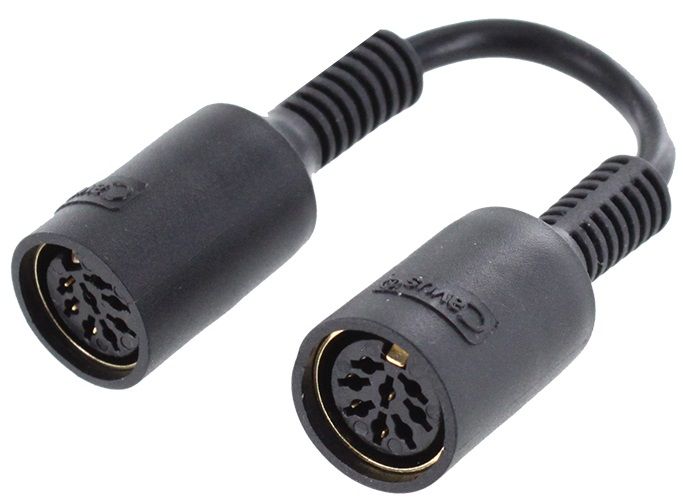 Adapterkabel PL8  8 polig Din [female/female] 0,15mtr.