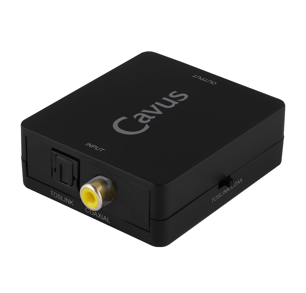 Converter coaxiaal/toslink audio