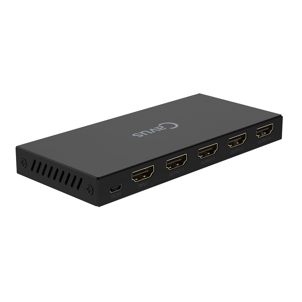 HDMI splitter 4 poorts 4K