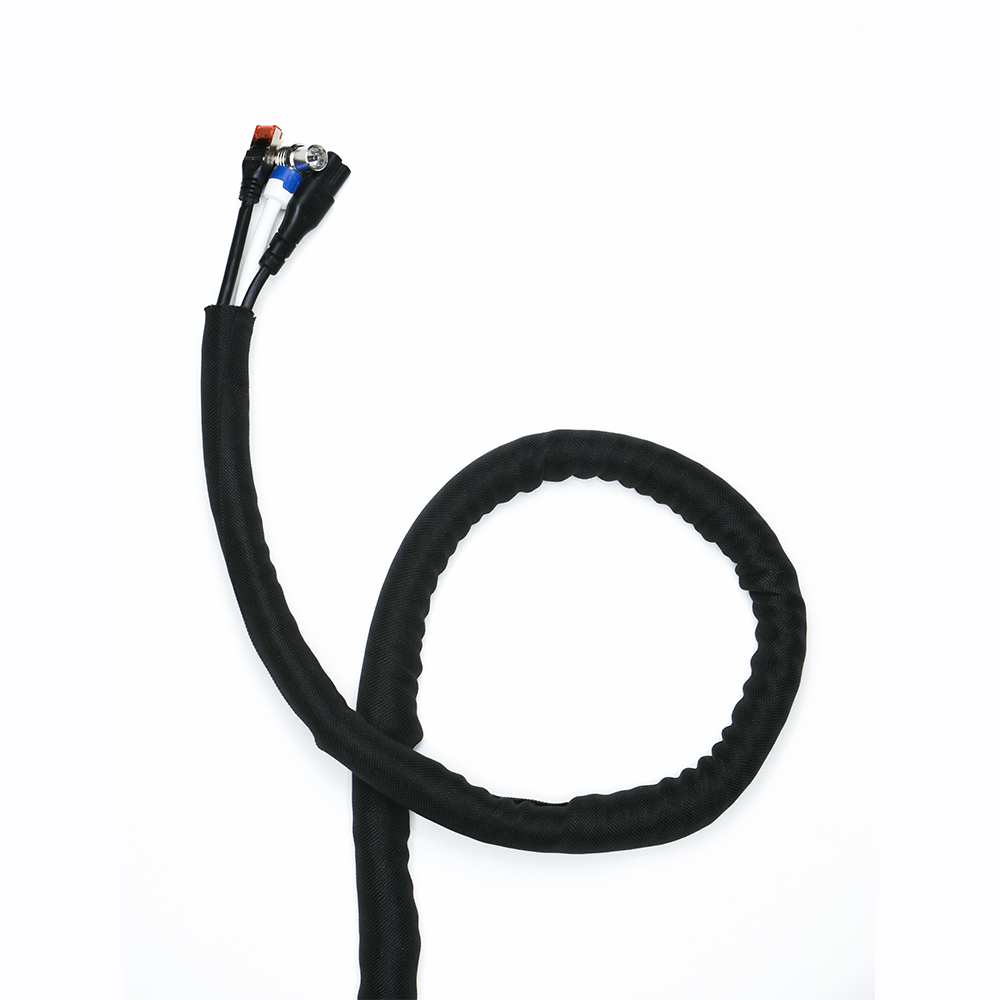 Kabelsok self wrapping 19mm 1,5 mtr. [zwart]