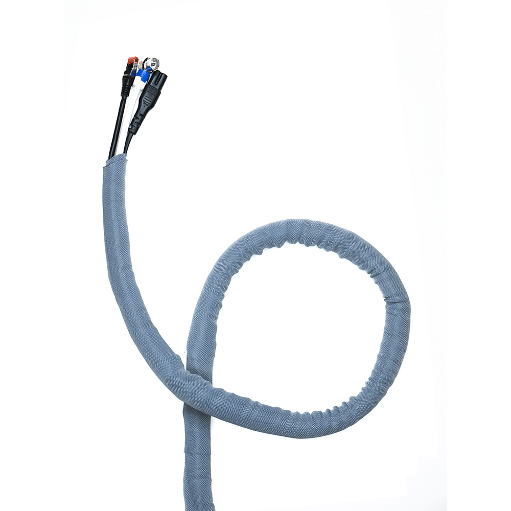 Kabelsok self wrapping 19mm 3 mtr. [zilver]
