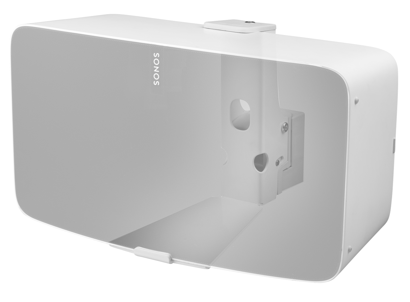Muurbeugel voor Sonos FIVE en Play:5 wit, horizontale montage