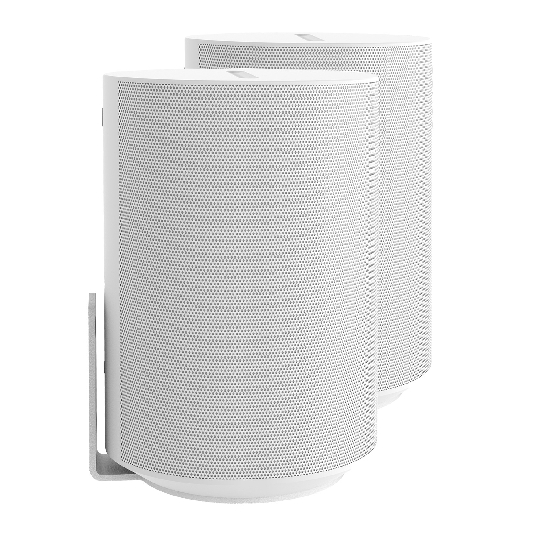 Ultra slim muurbeugel set draaibaar voor Sonos ERA 100 wit