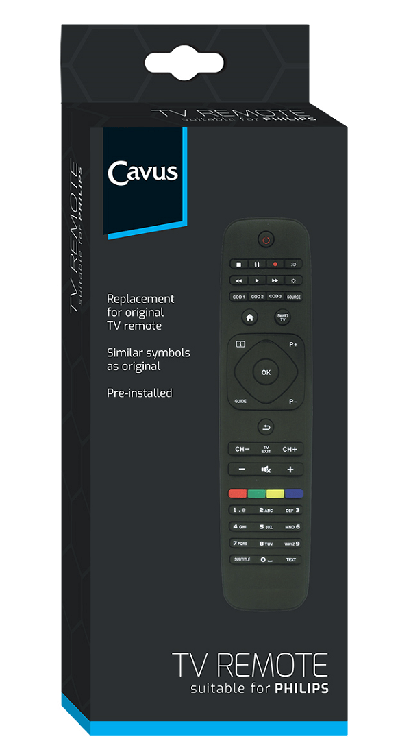 TV afstandsbediening voor Philips