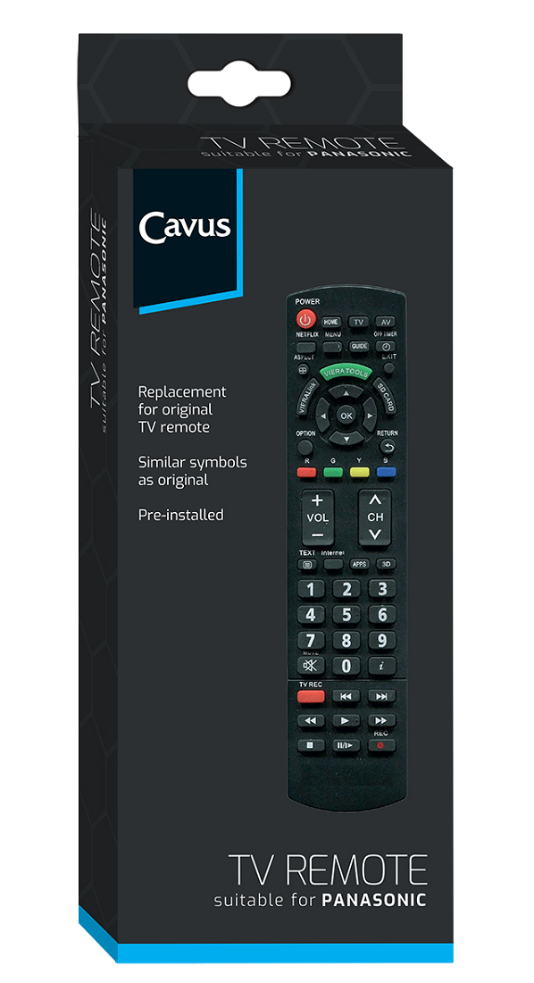 TV afstandsbediening voor Panasonic