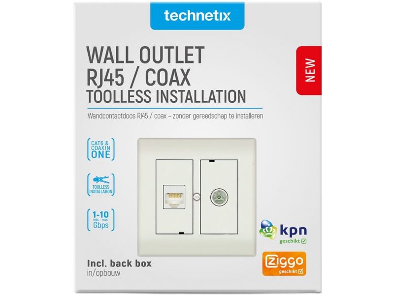 Coax sales wall outlet