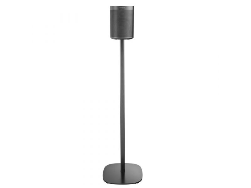 Standing Pedestal WLAN Airplay bluetooth box mount One SL & Play:1 LH054-F Loud-Speaker Holder RICOO Speaker Floor Stand suitable for Sonos One Black 1 piece 