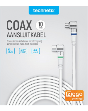 Coaxkabel RLA++21 - 10 mtr. [ZIGGO geschikt]