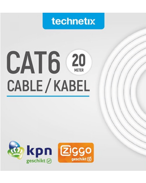 Cat 6 UTP kabel rol 20 mtr.