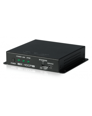 HDMI Audio De-embedder (up to 5.1) with built-in Repeater (4K, HDCP2.2, HDMI2.0)