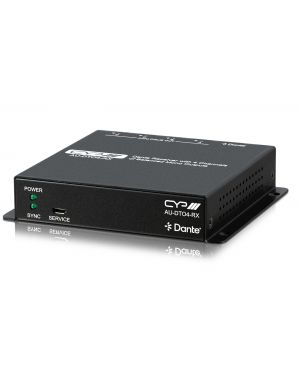 Dante Receiver with 4 Channels of Balanced Mono Outputs
