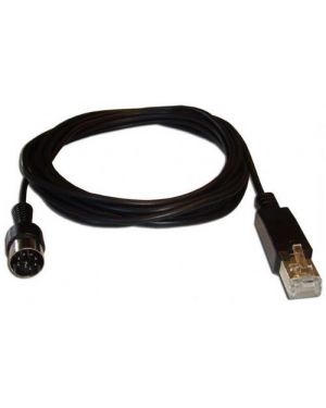Powerlink DIN 8 male-RJ45 10m [schwarz]