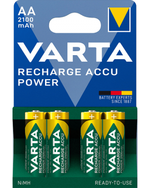 Oplaadbare batterij Ready2Use 2100mAh [AA] blister 4