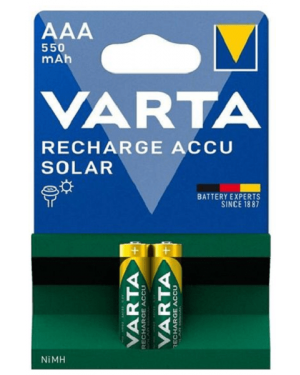 Oplaadbare batterij Solar [AAA] blister 2