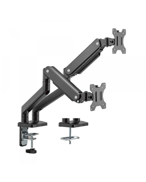 Monitorsteun gasveer voor 2 schermen