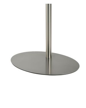 Voet 70x45cm ovaal RVS