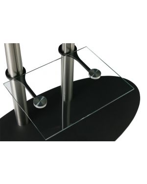 Glasplaat transparant 40x30cm voor dubbele kolom 60mm