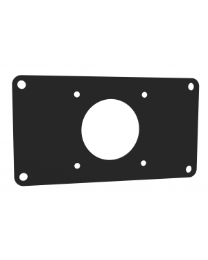 Montageplaat 200 x 100