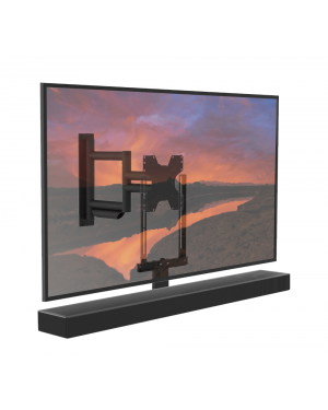 Premium draaibare muurbeugel met Loewe Klang Bar frame zwart