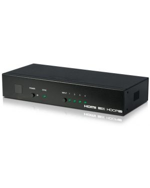 4-Way Advanced HDMI Switcher (4K, HDCP2.2, HDMI2.0, IR, RS-232, IP, Web GUI)