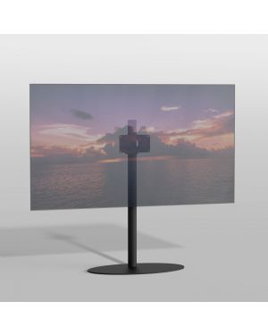 Floor stand ELLIPS black 100cm VESA 200x100