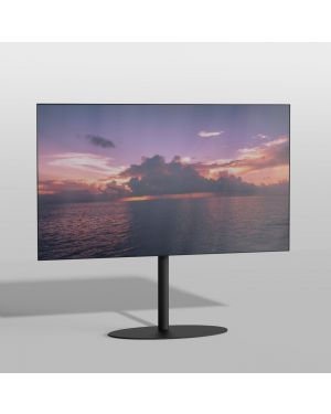 Floor stand ELLIPS black 100cm MULTI FIT VESA 75x75 to 400x400