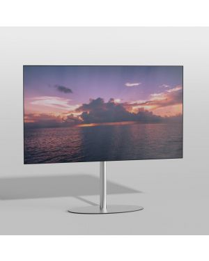 Floor stand ELLIPS Stainless steel 100cm MULTI FIT VESA 75x75 to 400x400