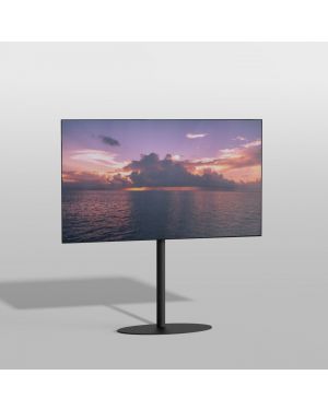 Floor stand ELLIPS black 120cm MULTI FIT VESA 75x75 to 400x400