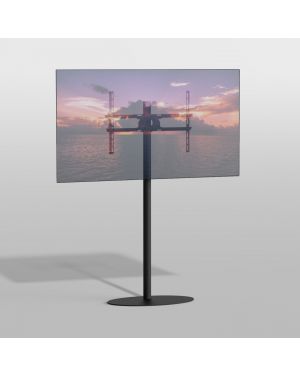 Floor stand ELLIPS black 150cm VESA 600x400