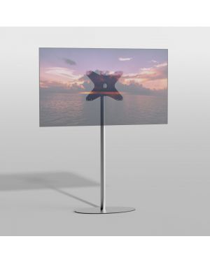 Floor stand ELLIPS Stainless steel 150cm VESA 400x300