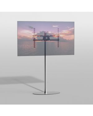 Floor stand ELLIPS Stainless steel 150cm VESA 600x400