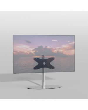 Floor stand ELLIPS Stainless steel 60cm VESA 400x200