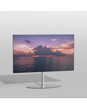 Floor stand ELLIPS Stainless steel 60cm MULTI FIT VESA 75x75 to 400x400