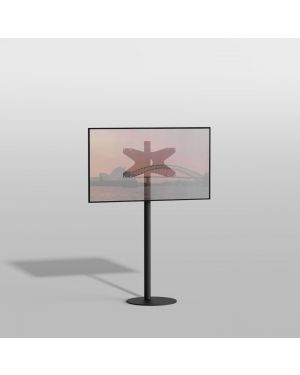 Floor stand GATE black 120cm VESA 400x200