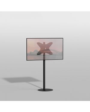 Vloerstandaard GATE zwart  120 cm VESA 400x300