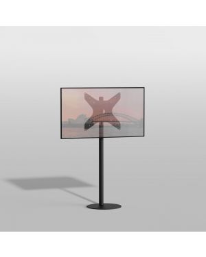 Floor stand GATE black 120cm VESA 400x400