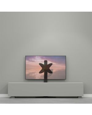 Vloerstandaard HYBRID zwart 120cm VESA 400x300