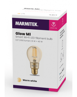 GLOW MI - Smart WI-FI LED filament bulb M - E27
