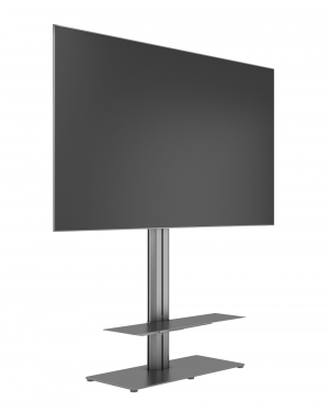 Public Display Stand 145 HD Floorbase Single [zwart]
