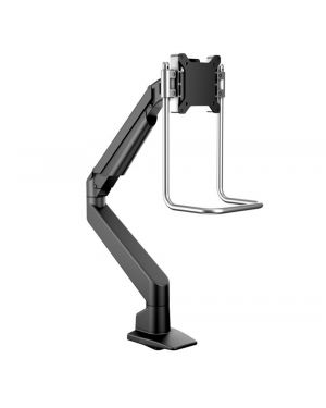 Monitorsteun - VESA Gas Lift Arm Single met hendel  [zwart]