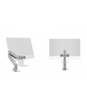 Monitorsteun - Gas Lift Arm geschikt voor Apple iMac® 24'' [zilver]