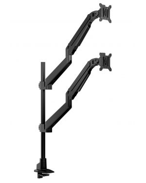 VESA Gas Lift Arm Dual Stacked Pole