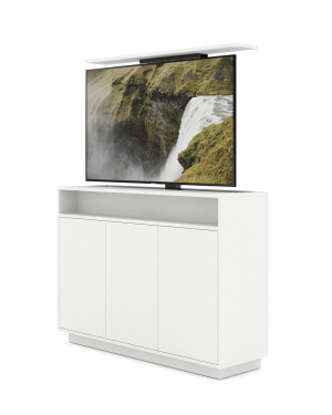 AV Kast met TV-Lift 55'' [wit]