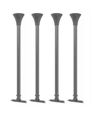 Pro Series - Floor To Ceiling Mount Kit Large [zwart]