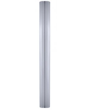 Public Display Stand Pillar 70 , incl. 220V Power Rail [zilver]
