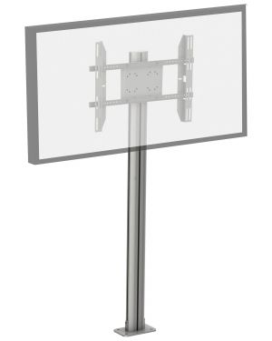 Display Stand 180 Single met Floormount [zilver]