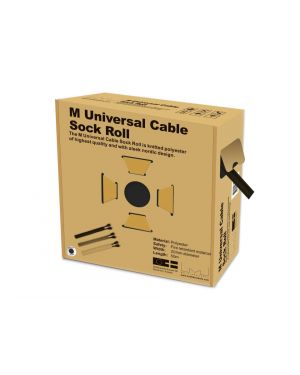 Universal Kabelstrumpf 20mm-50m [schwarz]